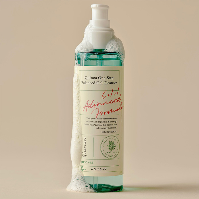 ژل شستشو صورت اکسیس وای مدل Quinoa One-Step حجم 180 میل